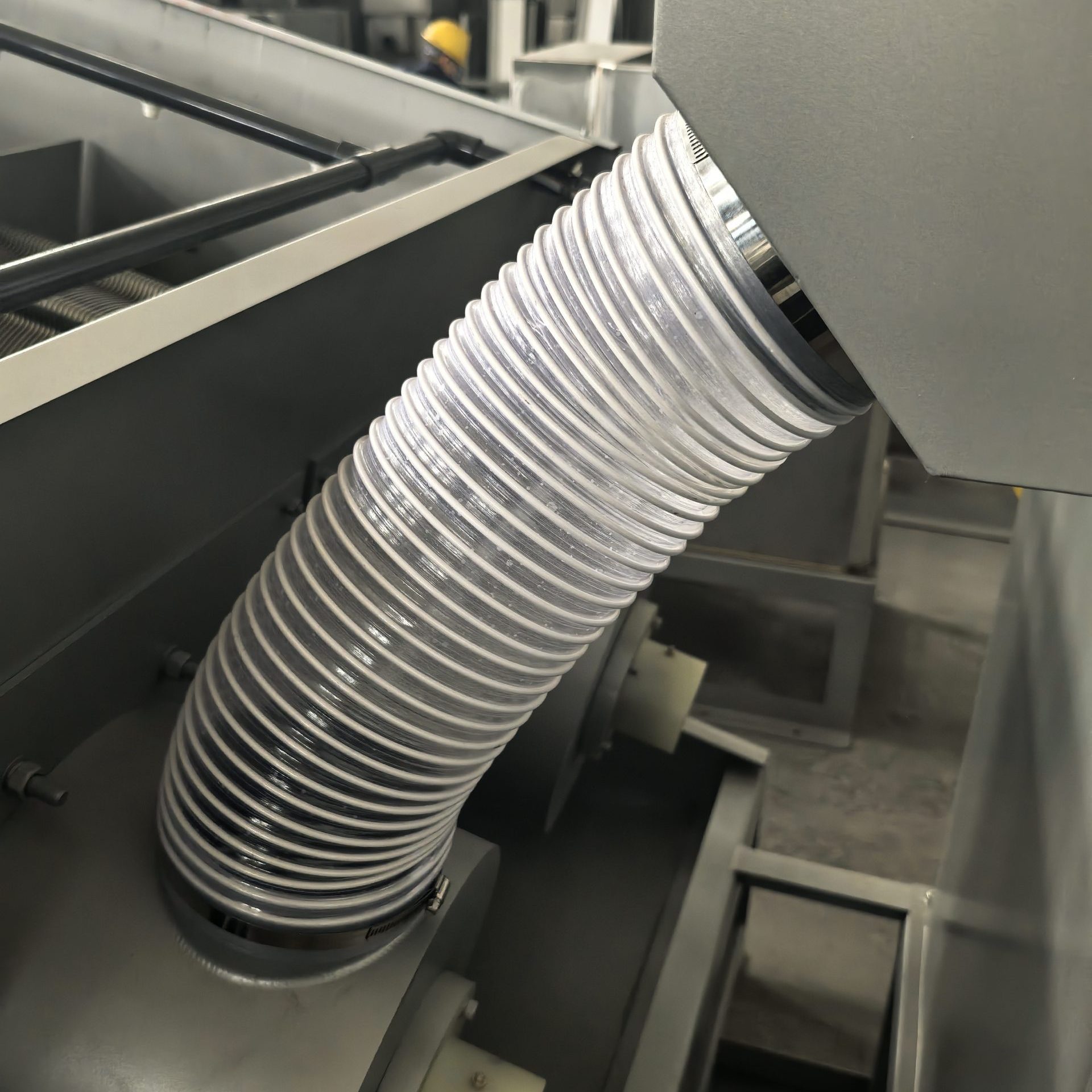 Components of the screw stacking machine